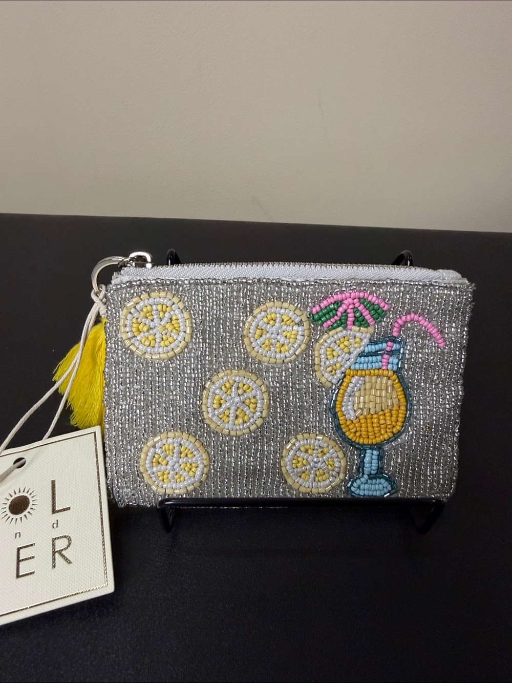 Sol and Mer  | Beaded Lemon Summer Fun Wallet 🍋